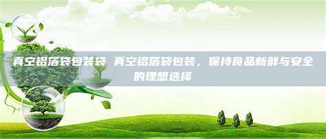 真空铝箔袋包装袋 真空铝箔袋包装，保持食品新鲜与安全的理想选择