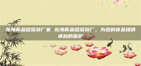 龙海食品铝箔袋厂家 龙海食品铝箔袋厂，为您的食品提供卓越的保护